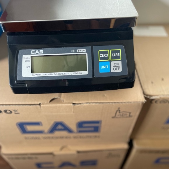CAS SW-10 Portable Digital Scale, New - Picture 2 of 2